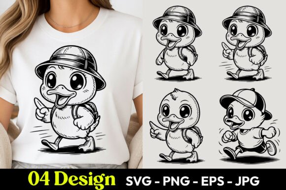 Baby Chick Explorer SVG PNG: A Versatile Freebie for Creative Sellers