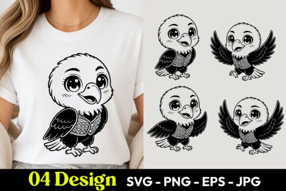 Baby Owl Cartoon SVG PNG – A Must-Have Graphic Design Freebie for Crafters