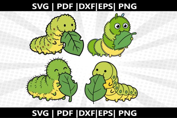 Caterpillar SVG Cricut Cut File for Creative Design Projects