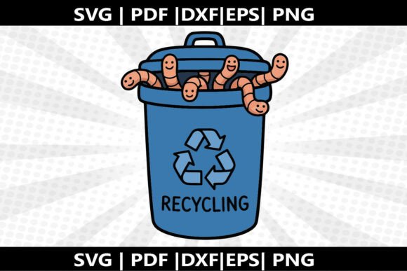 Compost Bin SVG Cricut Cut File: A Versatile Graphic Design Asset for Creative Sellers