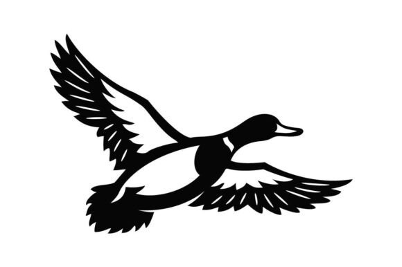 Flying Mallard Duck SVG: A Natural Fit for Handmade and Commercial Projects