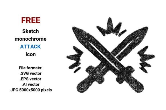 FREE Sketch Attack Icon: A Designer’s Honest Take