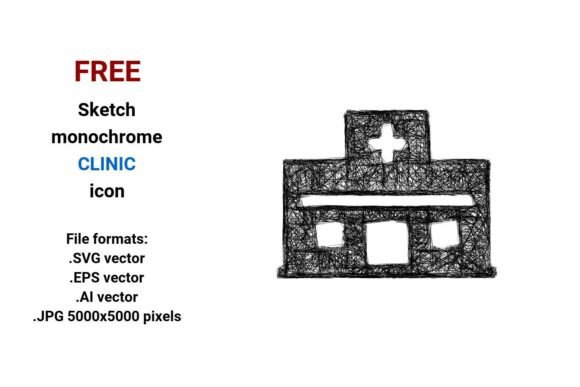 FREE Sketch Clinic Icon: A Must-Have Graphic Design Asset for Content Creators