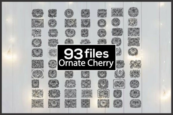 Ornate Cherry SVG Bundle: A Creative Freebie for Premium Graphics
