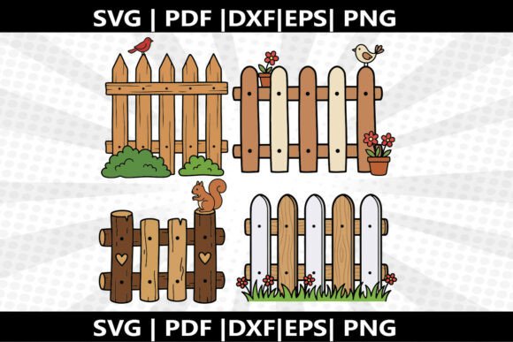 Wooden Fence SVG Cut File – A Freebie for Stunning Handmade Projects